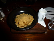 Apple crumble at Union Bar & Grill in Yangon