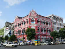 Colonial style building in Yangon
