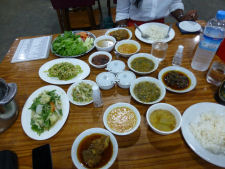 Dinner at Daw Lay May in Mandalay