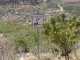 Not the sign you want to see when you go trekking