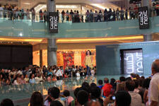 Fashion show at the Dubai Mall