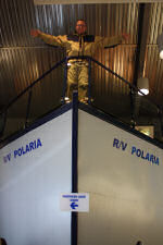 I'm king of the world! - Gard at Polaria in Troms
