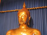 The gold Buddha