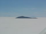 Isla de los Pescadores seen from the plane