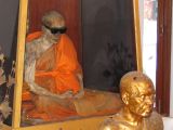 The mummified monk at Samui