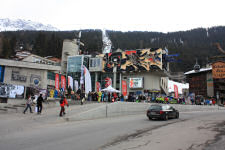 The Medran gondola station in Verbier
