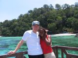 Nikki and Gard at Pulau Payar