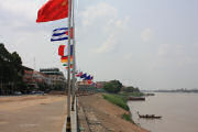 Tonle Sap riverfront in Phnom Penh, Cambodia