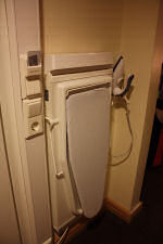 Iron and ironing board at Radisson Blu in Troms
