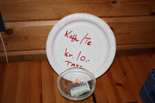 Help yourself to coffee and tea at Storsteinen