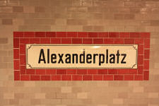 U Bahn sign in Berlin