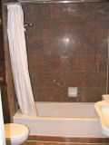 The bathroom at Hilton in Paris
