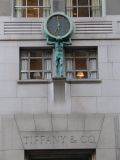 The entrance to Tiffany & Co.