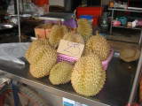 The "famous" durian fruit 