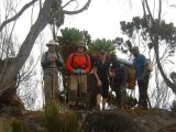 On our way from Machame camp to Shira
