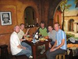 The guys at Mongo's for a night out in La Paz
