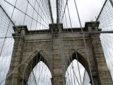 View to Brooklyn Bridge tower