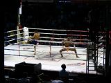 Muay thai boxing at Lumpini stadium in Bangkok
