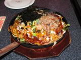 The strange dish okonomiyaki