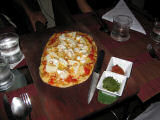 A very good pizza at ZanZbar in Ho Chi Minh City