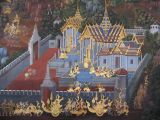 Scene from Ramakien at Grand Palace
