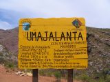 Sign near Umajalanta cave