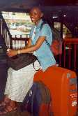 Nikki at Puduraya bus station