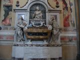 Tomb of Galileo Galilei at Santa Croce in Florence