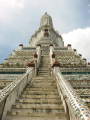 View towards the top of Wat Arun