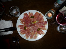 Havng some Prosciutto at Apartamento restaurant in Seoul