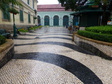 Squares were decorated just the way they are in Lisboa