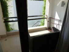 It was nice with a drying rack on the balcony at The District hotel on Boracay