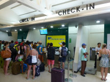 Check in at Boracay airport