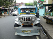 A jeepney in Makati in metro Manila